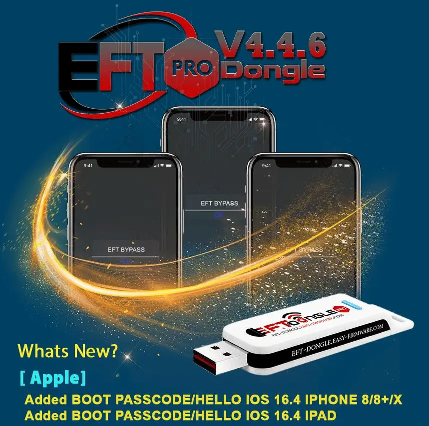 100% Оригинальный EFT PRO DONGLE прошивка команда Dongle Pro |