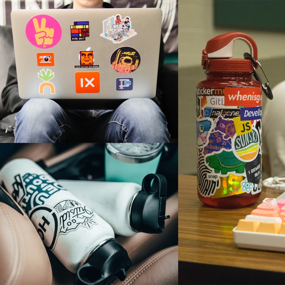 

10/50/100PCS Pack Kid Toy Cool Street Fashion Logo Graffiti Stickers Aesthetic Laptop Skateboard Phone Waterproof Decal Sticker
