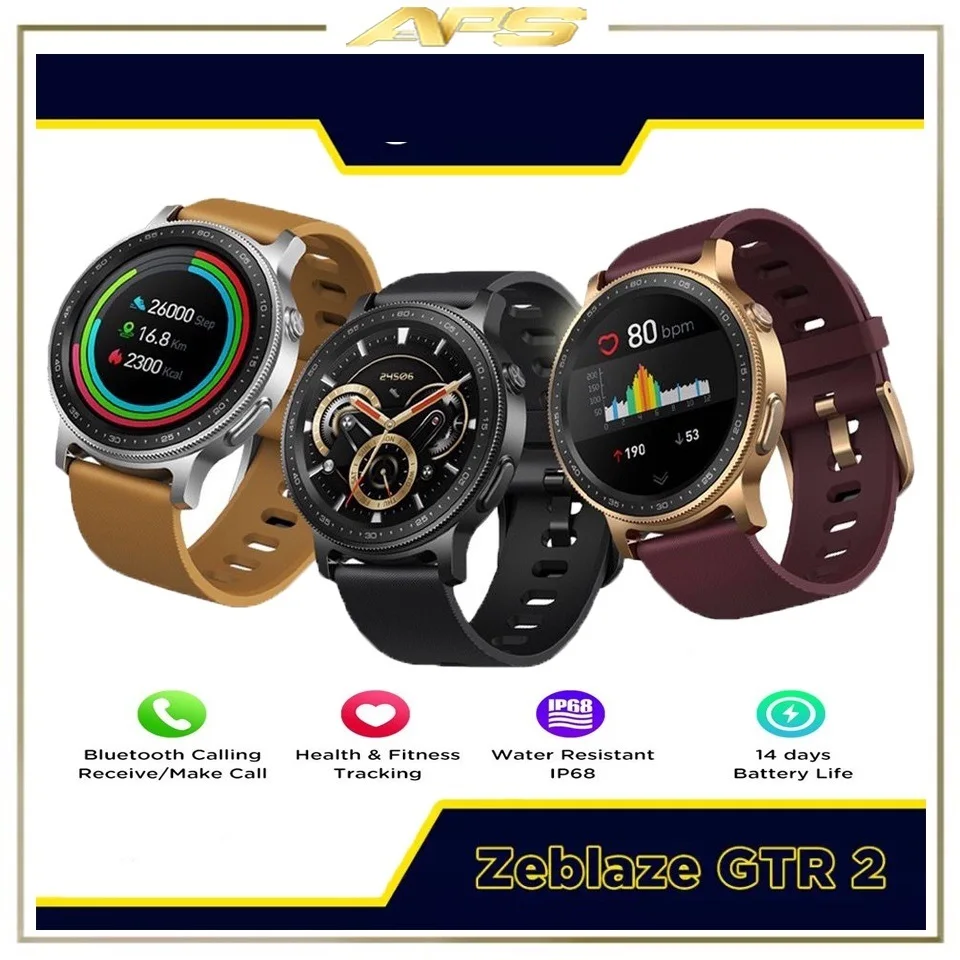 

2022 NEW GTR 2 Smart Watch Receive/Make Call Health&Fitness Monitor Long Battery Life Smartwatch Water Resistant IP68 SmartWatch