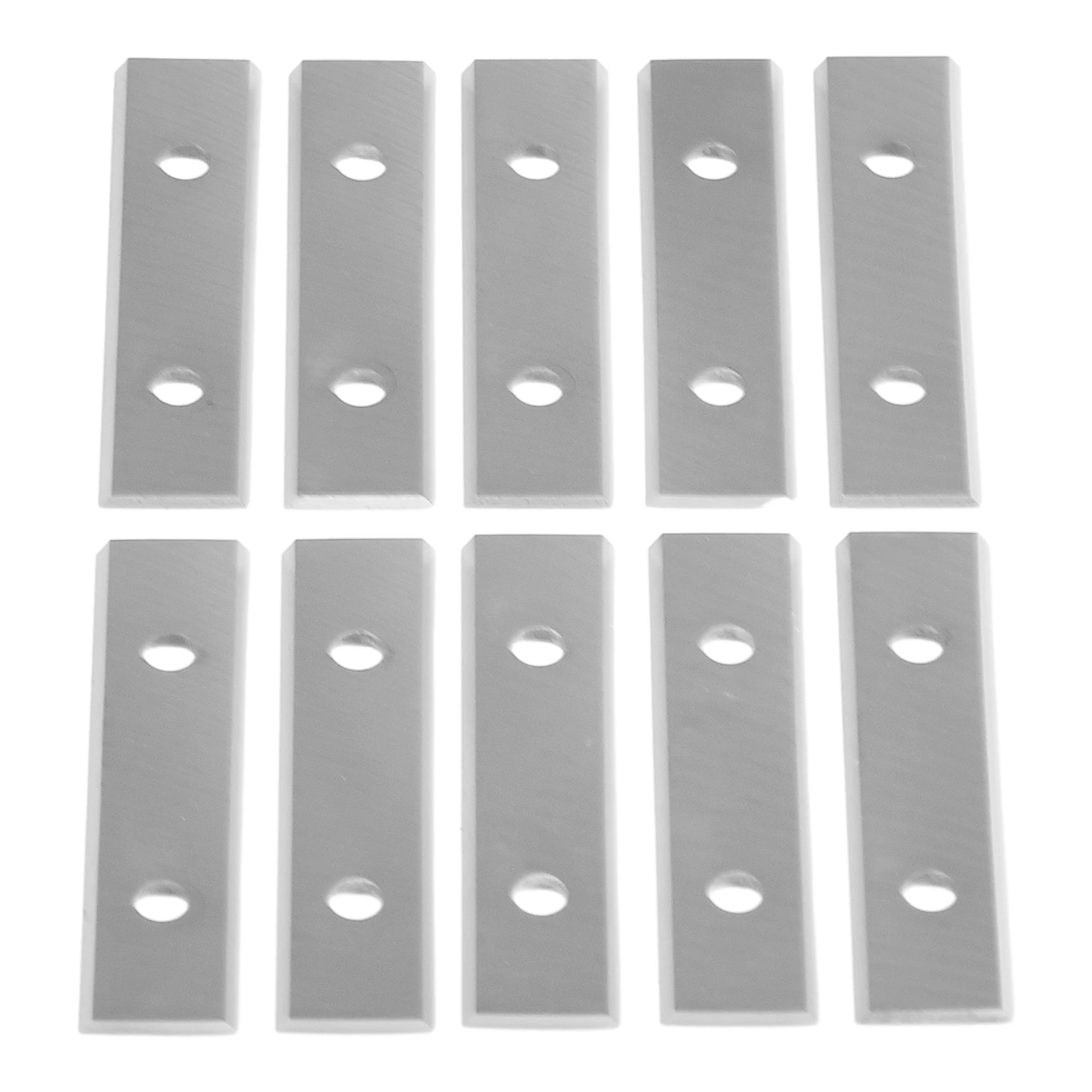 

Carbide Inserts Cutter Blades Reversible Insert Replacement Blades Square Paint Scraper Blade Double Edged Blade 50x12x1.5mm