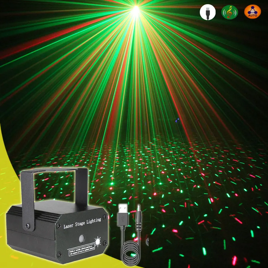 

ESHINY Mini 2in1 R&G Лазерный Проектор