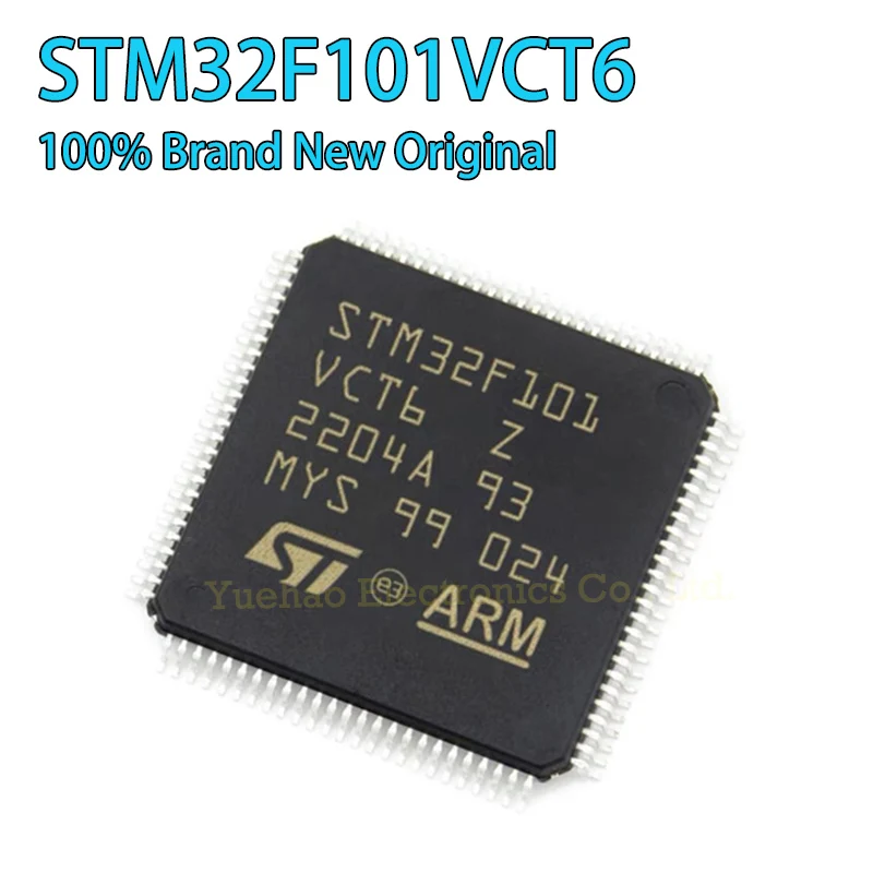 

STM32F101VCT6 STM32F101VC STM32F101 STM32F STM32 STM новая Оригинальная микросхема