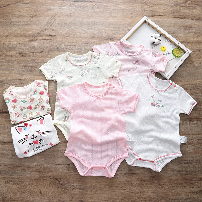 

Baby Girls Summer Romper 3 Pieces in 1 Pack