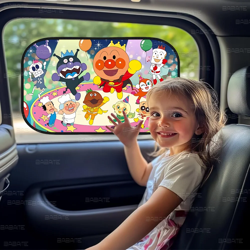 

Классический Аниме A-Anpanman, Солнцезащитный Козырек На Боковое Окно Автомобиля, Теплоизоляция, Электростатическое Поглощение