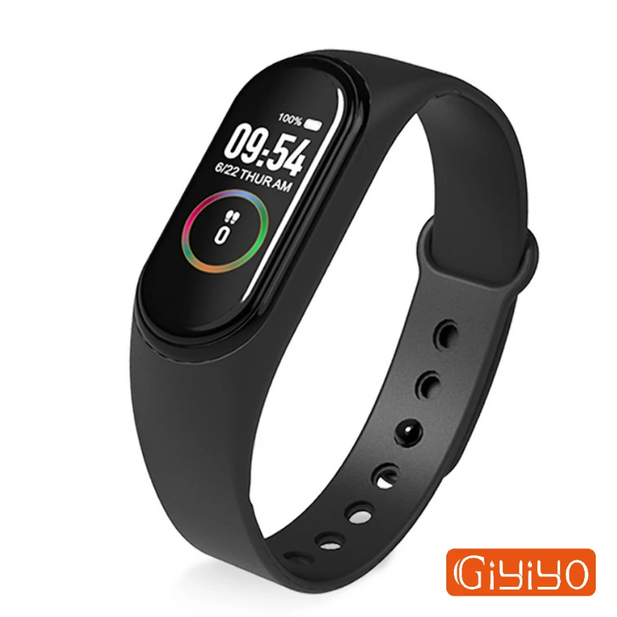 

Smart wristband M4 Smart Watch waterproof exercise information remind heart rate blood pressure monitoring band4 smartwatch gift