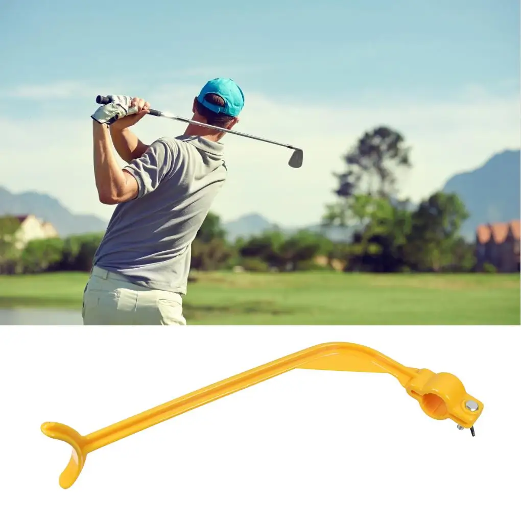

Golf Swinging Swing Angle Training Tool Wrist Control Gesture Plastic Trainer Golf Posture Aid