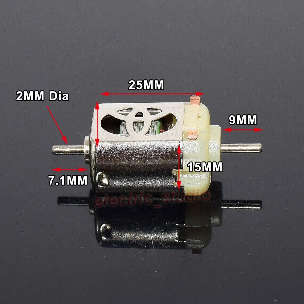 Micro 130 DC Motor  3V 30000RPM/50000RPM Ultra-High Speed Engine DIY RC 4WD Toy Racing Slot Car Accessories images - 6