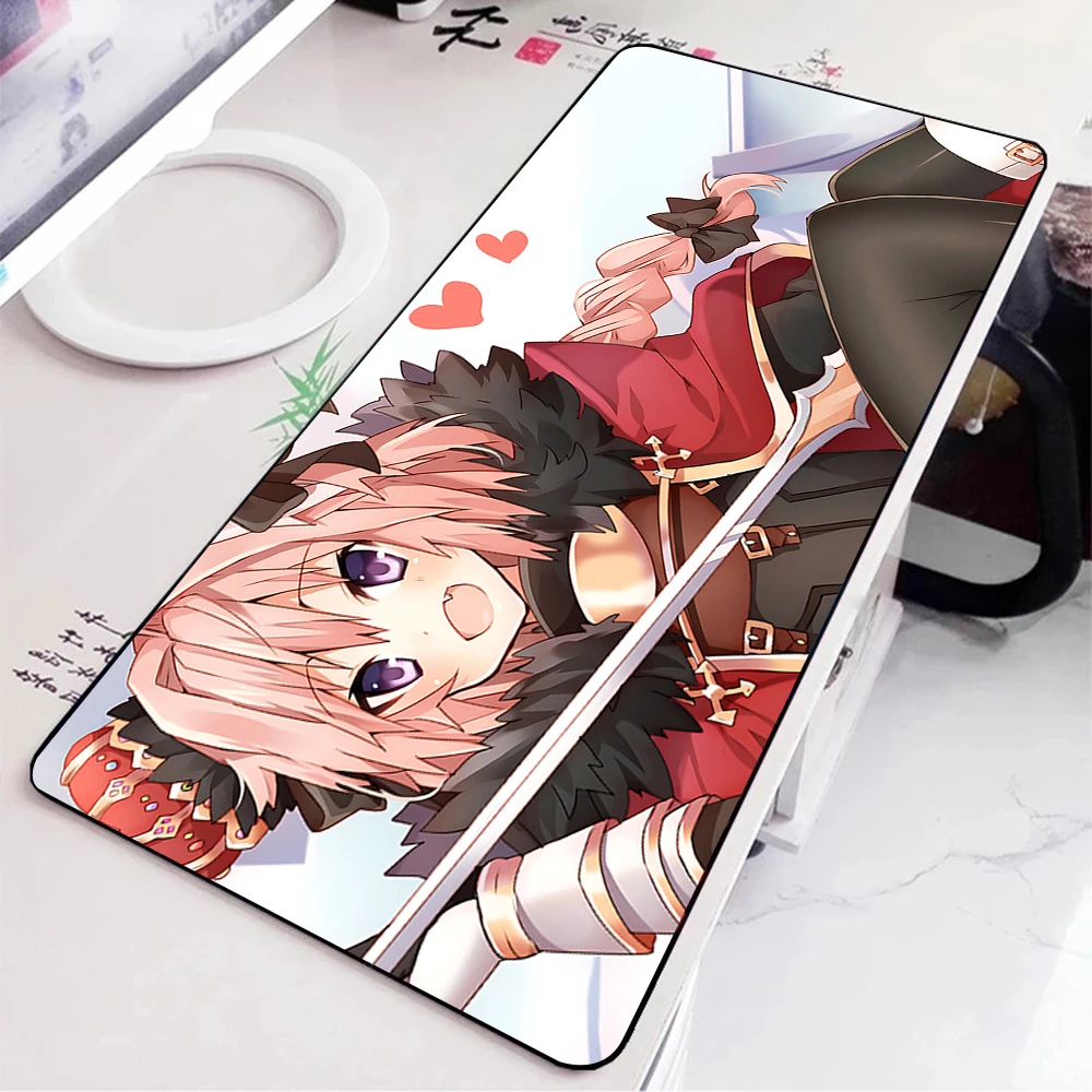 Коврик для мыши astolfo HD с принтом компьютерный геймерский нескользящий коврик
