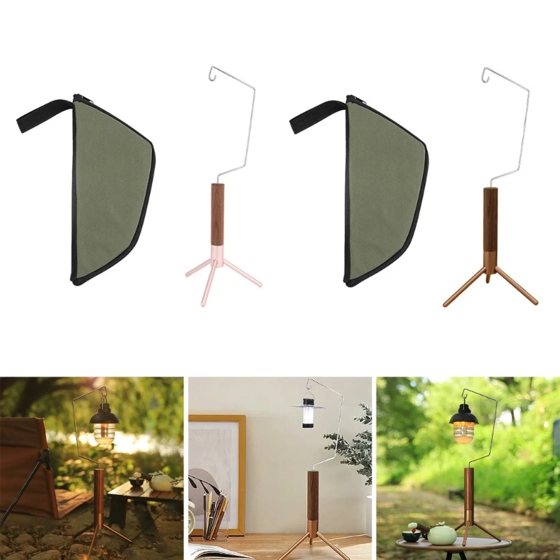 

Multipurpose Outdoor Lanterns Hanging Stand Portable Camping Hanging Rack