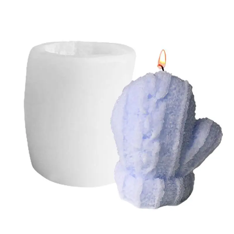 

Silicone Resin Casting Candle Mold Silicone Glove Shape Aromatherapy Candle Making Molds For Boys Girls Party Cupcake Topper