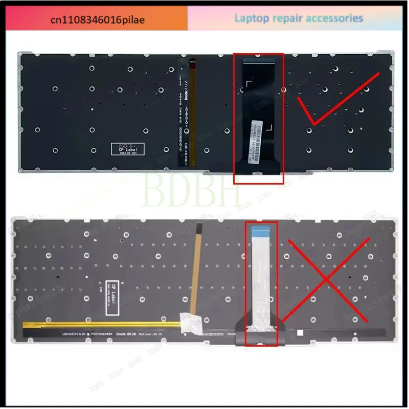 Фото Новая американская клавиатура для ноутбуков Acer Predator Helios 300 PH315-52 PH317-53 PH317-54 N20C3 N18I2 PH517 PT315 PT515-51/52/53/54 №4