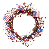 4th of july wreath independence day summer wreaths for front door american flag decorations summer wreath for front door with