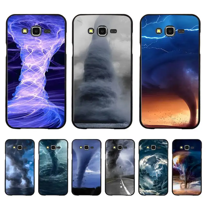 

Strong tornado Phone Case for Samsung J 2 3 4 5 6 7 8 prime plus 2018 2017 2016 core