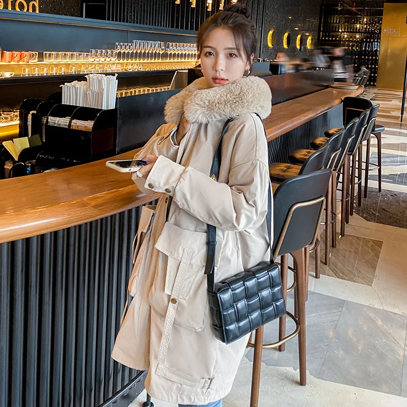 Women's Cotton Jacket 2022 Winter New Warm Loose Women's Pike Coat Korean Version Of Fashion Temperament Women's Cotton Jacket