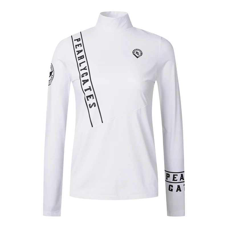 

Golf women's spring and summer semi-high collar cool long-sleeved T-shirt tennis quick-drying comfortable bottoming shirt