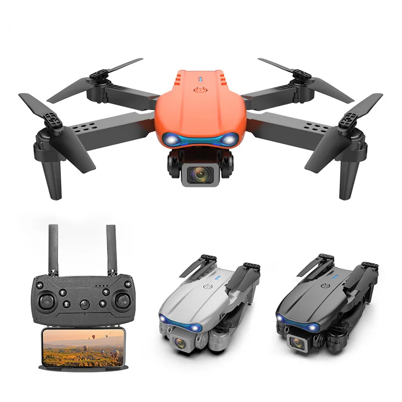 

LSRC E99 PRO Mini RC Drone WiFi FPV 4K 720P HD Dual Camera Air Hovering 15mins Flying Foldable RC Drone Quadcopter Toys for Boys