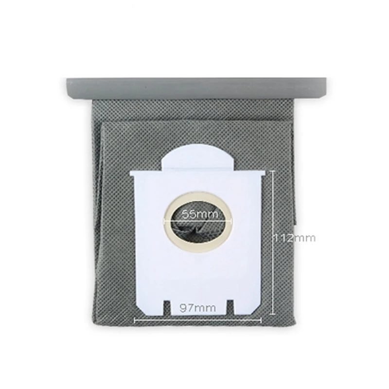 

Top Sale 2Piece Washable Dust Vacuum Cleaner Bags Dust Bag Replacement For HR8376/FC8206/8208