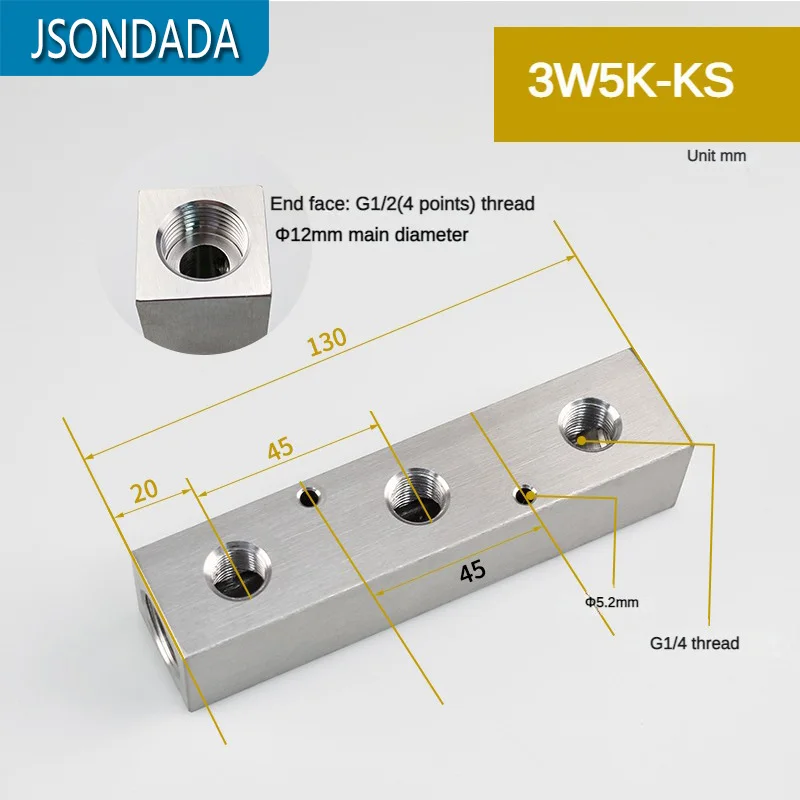 

Гидравлический блок JSONDADA 1/4" Bsp