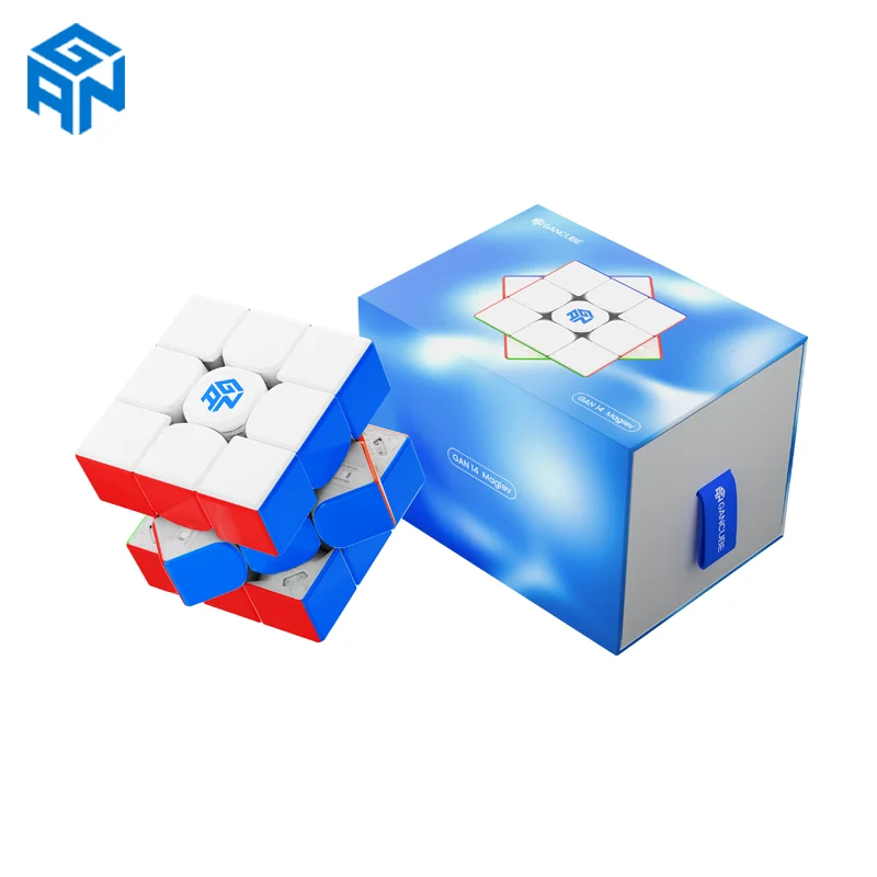 Магнитный Волшебный куб Gan 14 maglevuv 3x3x3 GAN14 M пазлы без наклеек магнитные игрушки