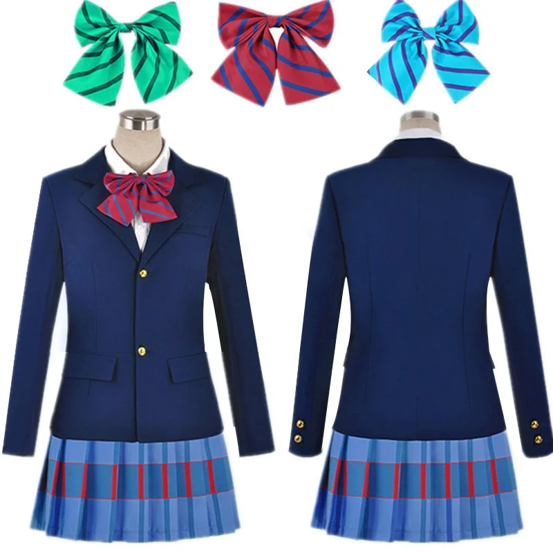 

Anime Love Live Cosplay Costume Kousaka Honoka Minami Kotori Ayase Eli Tojo Nozomi Nishikino Maki School Uniform Lovelive Cos