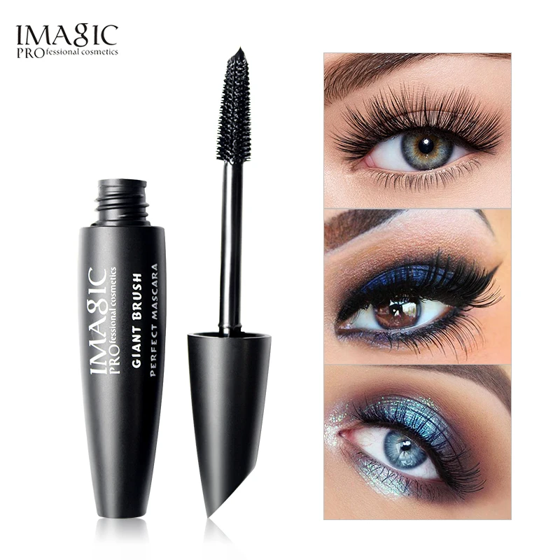 

IMAGIC New Curling Waterproof Mascara Black Concentrated Eyelash Cosmetics Extended Curling Eyelashes Thick and Quick Dry