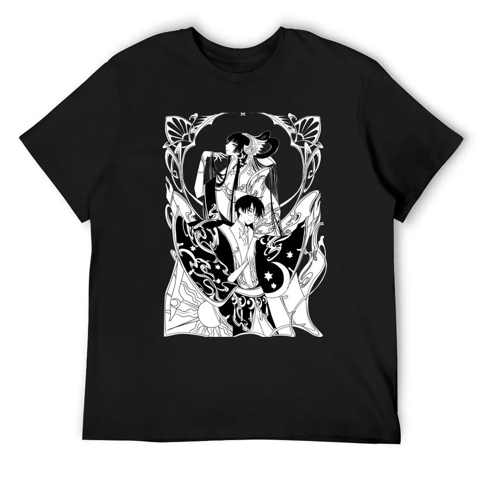 XXX HOLIC футболка винтажная с графикой на заказ мужская