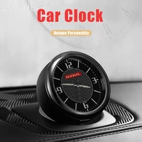 mini luminous car clock quartz auto dashboard time air vent stick on clock watch for haval h2 h5 h7 h8 h9 h6 sport coupe m2 m4