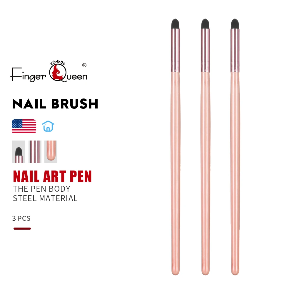 

Набор кистей для ногтей, градиентная губка для акриловых искусственных ногтей, кисти для маникюра