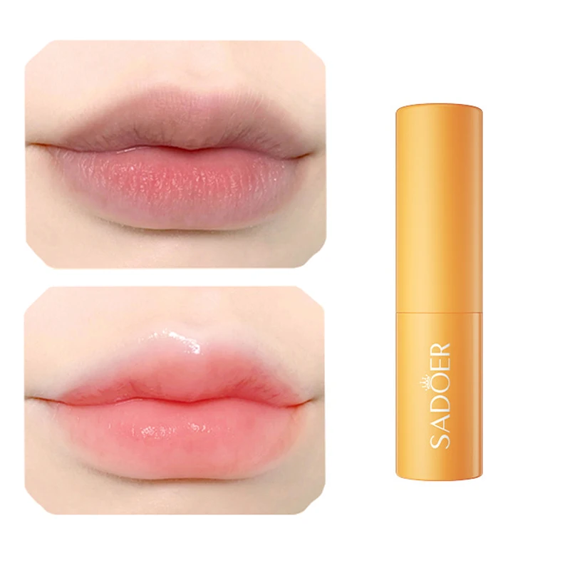 

Vitamin C Moisturizing Lip Balm Anti-Cracks Nourishing Fade Fine Lines Smooth Improve Dry Rough Dull Lip Beauty Care Products