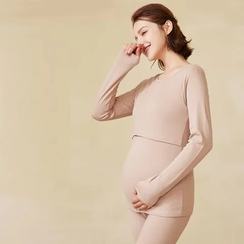 Emotion Moms Комплект пижам из хлопка для кормления