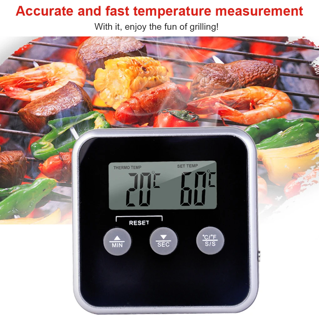 Цифровой термометр для приготовления пищи измеритель температуры цыплят