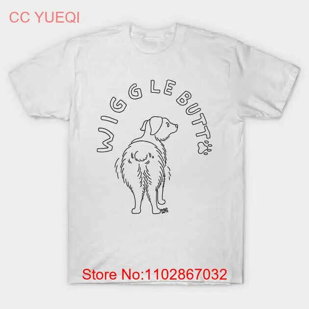 Футболка с австралийской овчаркой Wiggle Butt сделанная в Австралии S-5XL