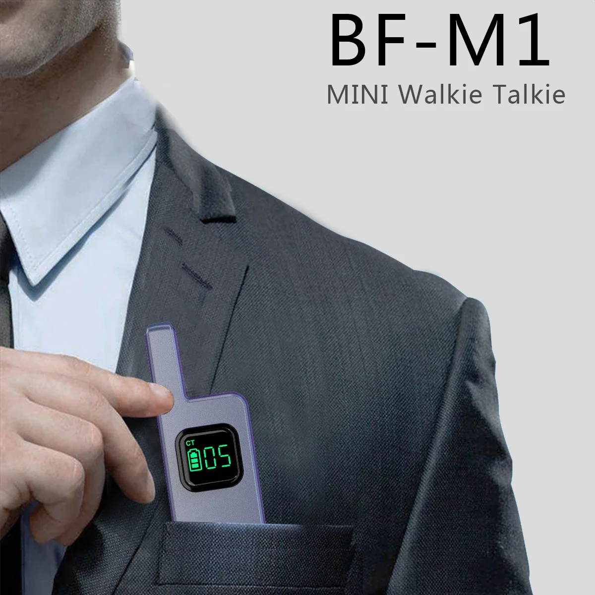 2pcs Baofeng M1 UHF 400-470MHz Portable Mini Walkie Talkie 5000 Call Transceiver Surport USB Charg for 888S Two Way Radio