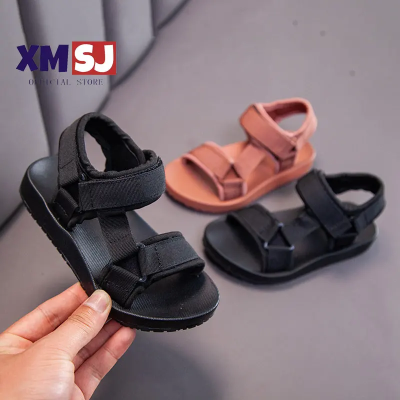 Boys Sandals Summer Kids Shoes Fashion Light Soft Flats Toddler Baby Girls Sandals Infant Casual Beach Children Shoes Outdoor