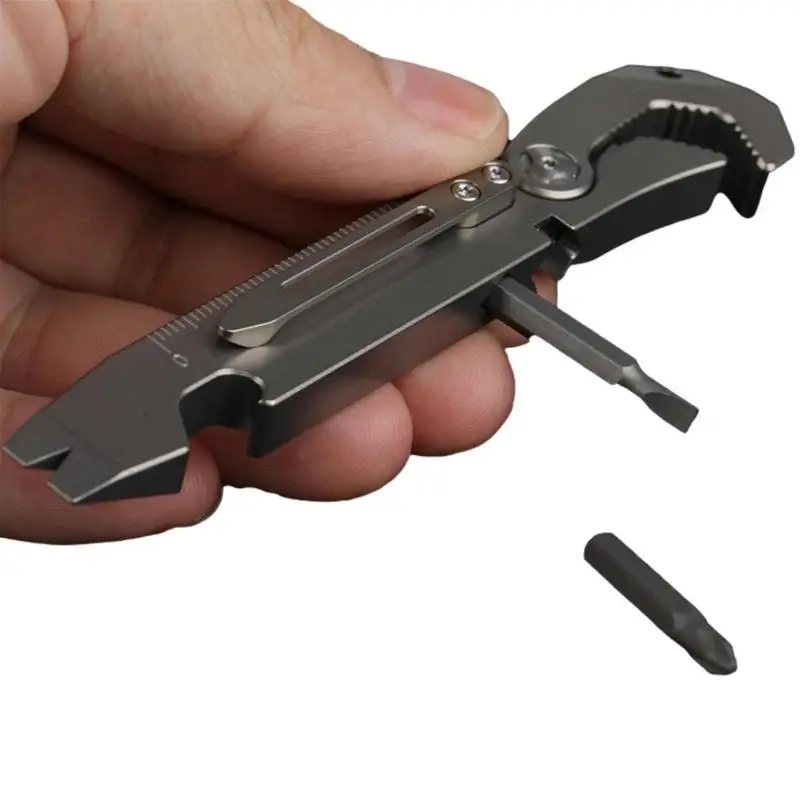 

Pry Bar Multipurpose Mini Pry Bar Rustproof Compact Pry Tool Box Opener Crowbar Screwdriver Wrench Tool For Prying Scraping