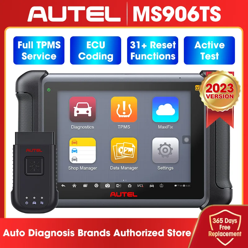 Диагностический сканер Autel MaxiSYS MS906TS, Автомобильный сканер с TPMS 30 +, новейшее кодирование ЭБУ pk MS906BT MS906 MP808TS