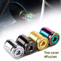 9 5mm universal copper car accessories auto sport leak proof seal anti theft tire cap