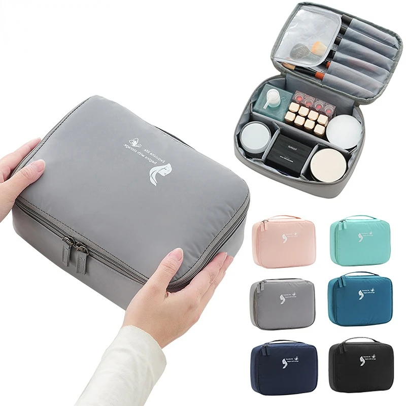 Women Brand Makeup Cases High Quality Men Ladies Cosmetic Bag Fashion Beautician Cosmetic Cases Travel Cosmetic Organizer Bag