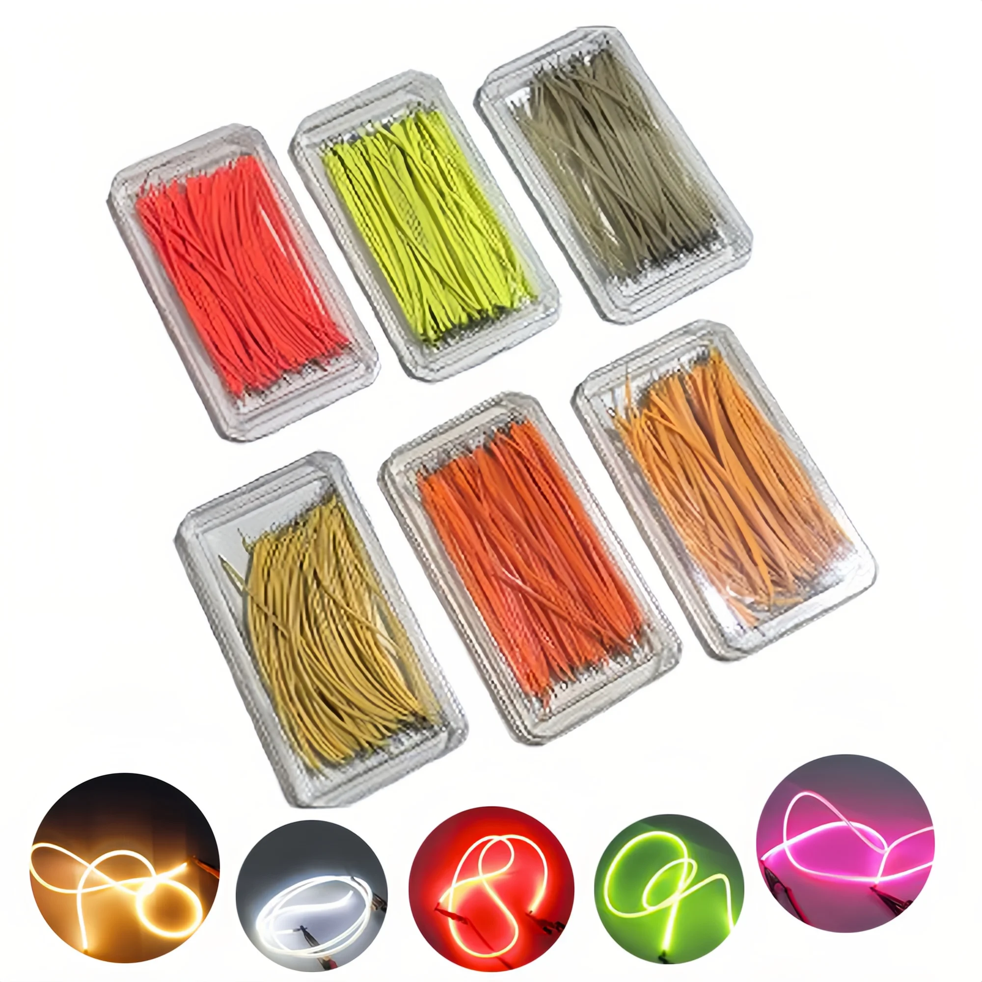 

CWYLOD LED Flexible Filament лампа 80/130/255/300 мм жёлтого цвета