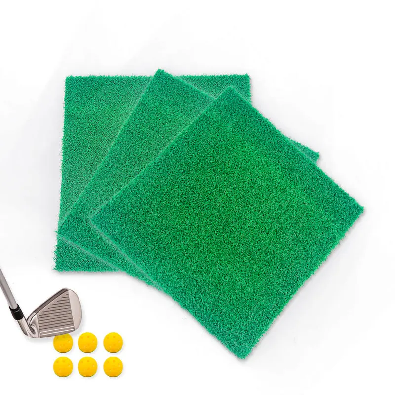30*30cm Golf Pad Straw Mattress Square Strike Mat Indoor Practice Mat Golf Accessories