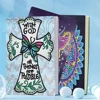 50 Pages Painting Notebook Special-shaped Partial Drill A5 Diamond Art Notebook Wireless Strip Creative Kids Diary Journal Book 3