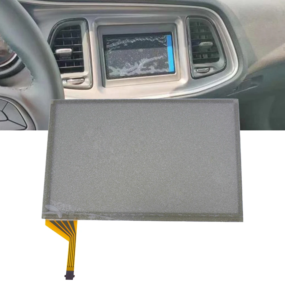 

8pin Multimedia Screen 5V Radio Touch Screen Glass 5\" Digitizer For Dodge For Fiat 500 2012-2016 For Grand-Cherokee Accessories