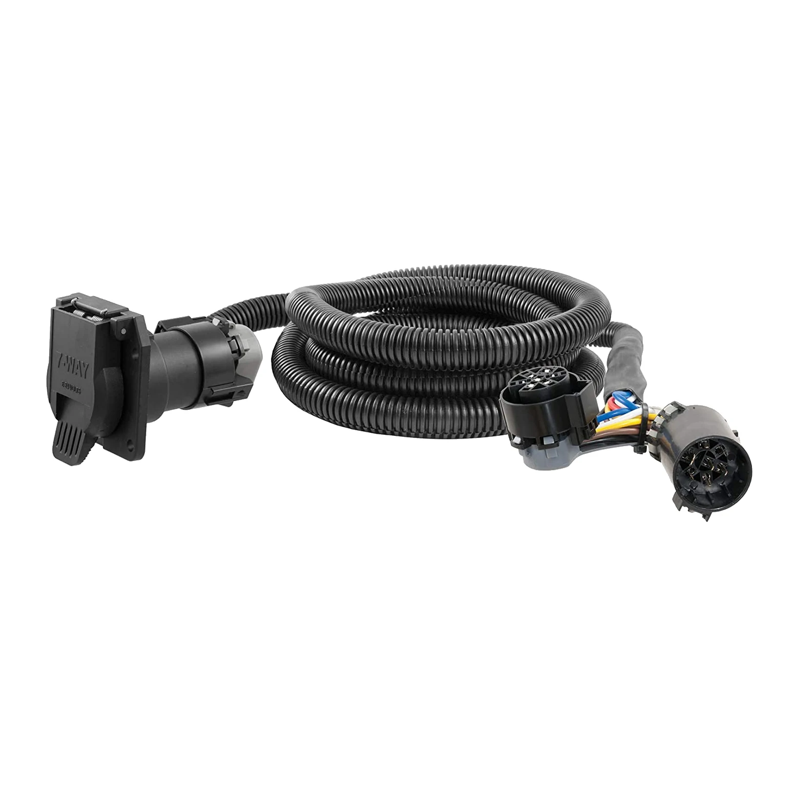 

Truck Bed 7-Pin Trailer Wiring Harness Extension for Ram