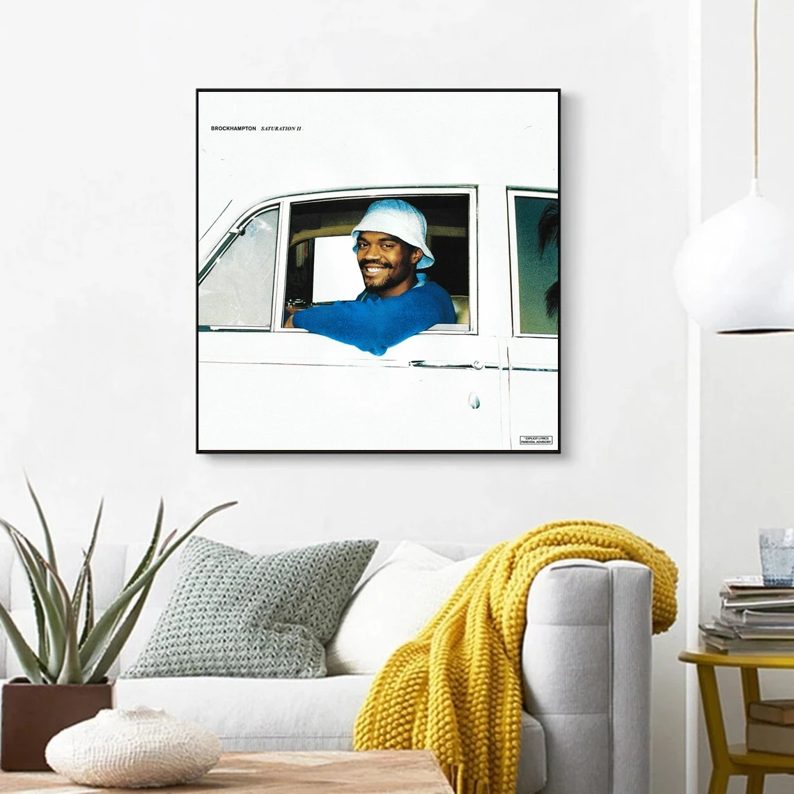 Музыкальный альбом Brockhampton Saturation постер на холсте художественный принт домашний