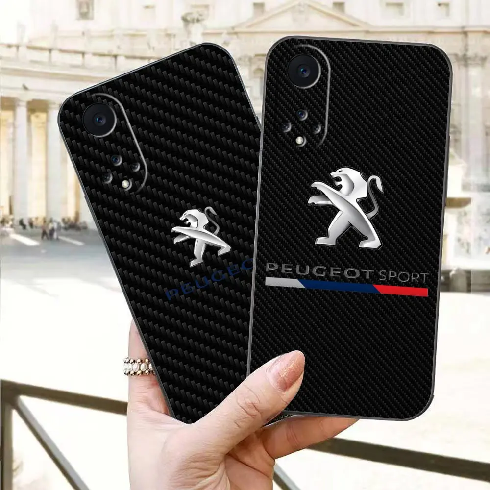 Case For Huawei NOVA Y90 Y70 Y61 10 9 9 Plus 8 8I 7 7I 6 SE 5 5I 4 3 3I 2S Lite Plus Pro Case Funda Frenchman Lion The P-Peugeot