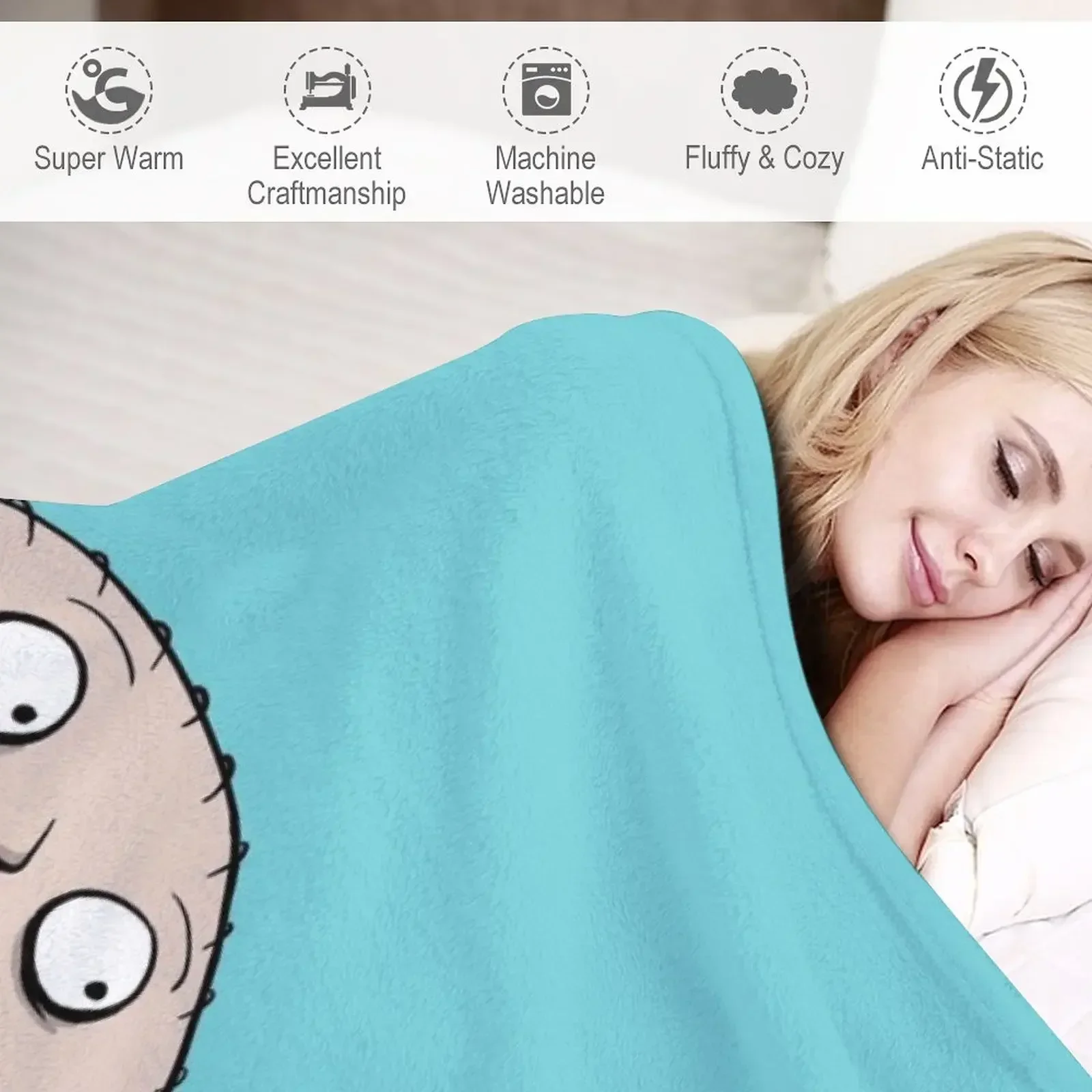 Одеяло Stewie Griffin милые детские одеяла