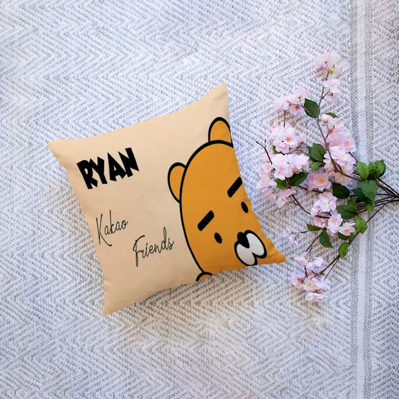 

Kakaos Friend Decorative Cushion Cover Pillowcases Fall Decor Sofa Cushions Pilow Cases Throw Pillow Covers for Bed Pillows Body