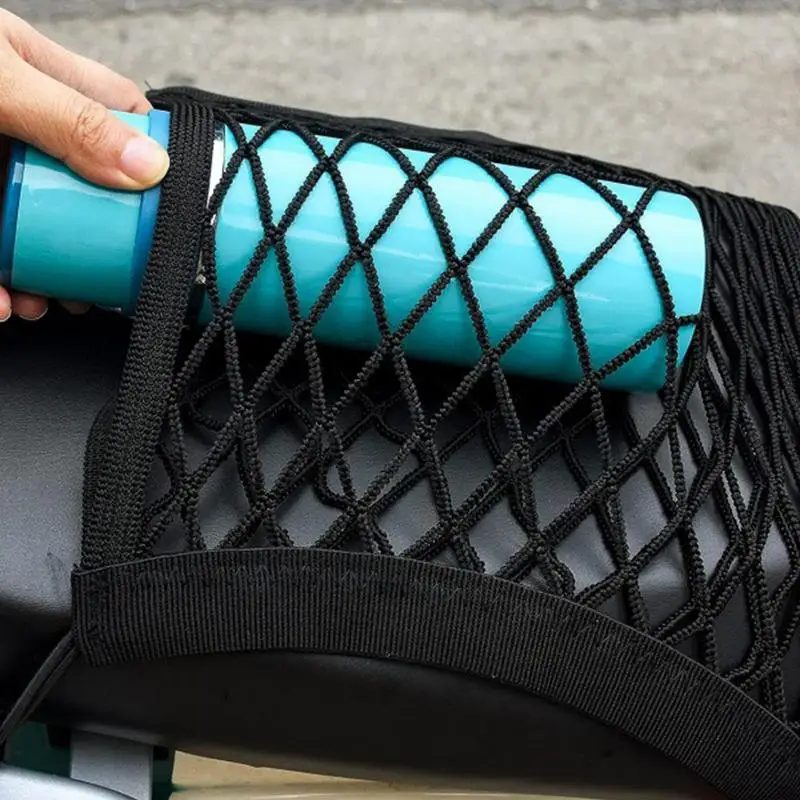 Грузовая сетка для багажа мотоцикла двухслойная утолщенная многофункциональная