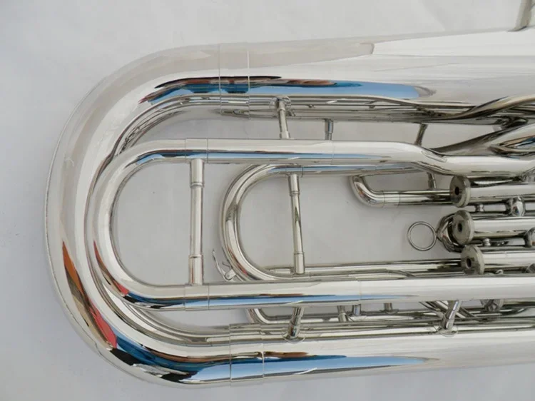 Weifang Rebon Bb Key Никель-Серебристая баритон-туба