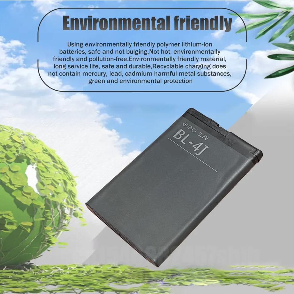 BL-4J BL 4J BL4J 3 7 V 1200mAh литиевая батарея для телефона Nokia C6 C6-00 C600 Lumia 620 Touch 3G запасные